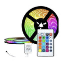 Fita Led Ultra Rgb 5050 5 Metros Completa+ Controle Rolo 5m 16 Cores Colorida  Aprova D'agua