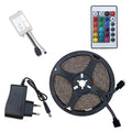 Fita Led Ultra Rgb 5050 5 Metros Completa+ Controle Rolo 5m 16 Cores Colorida  Aprova D'agua